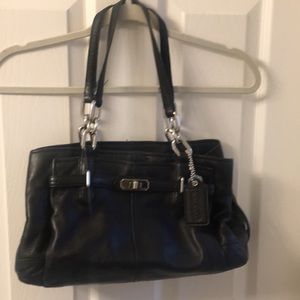Coach medium leather handbag